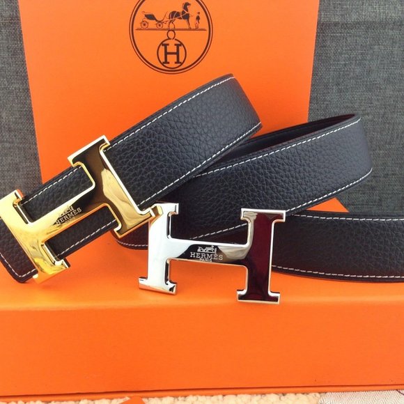Accessories Hermes Mens Belt 11 Cm Black Double H Poshmark
